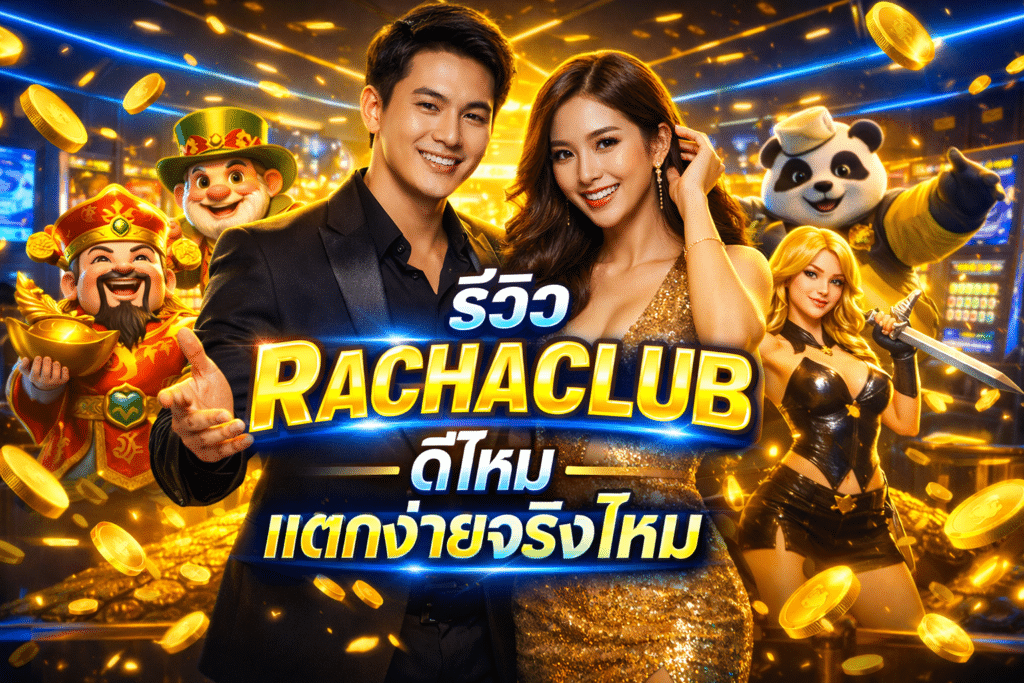 รีวิว RACHACLUB ดีไหม เกมแตกง่ายจริงรึเปล่า ฟังจากคนเล่นจริง